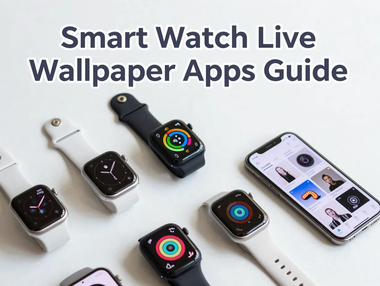 Smart watch live wallpaper apps guide