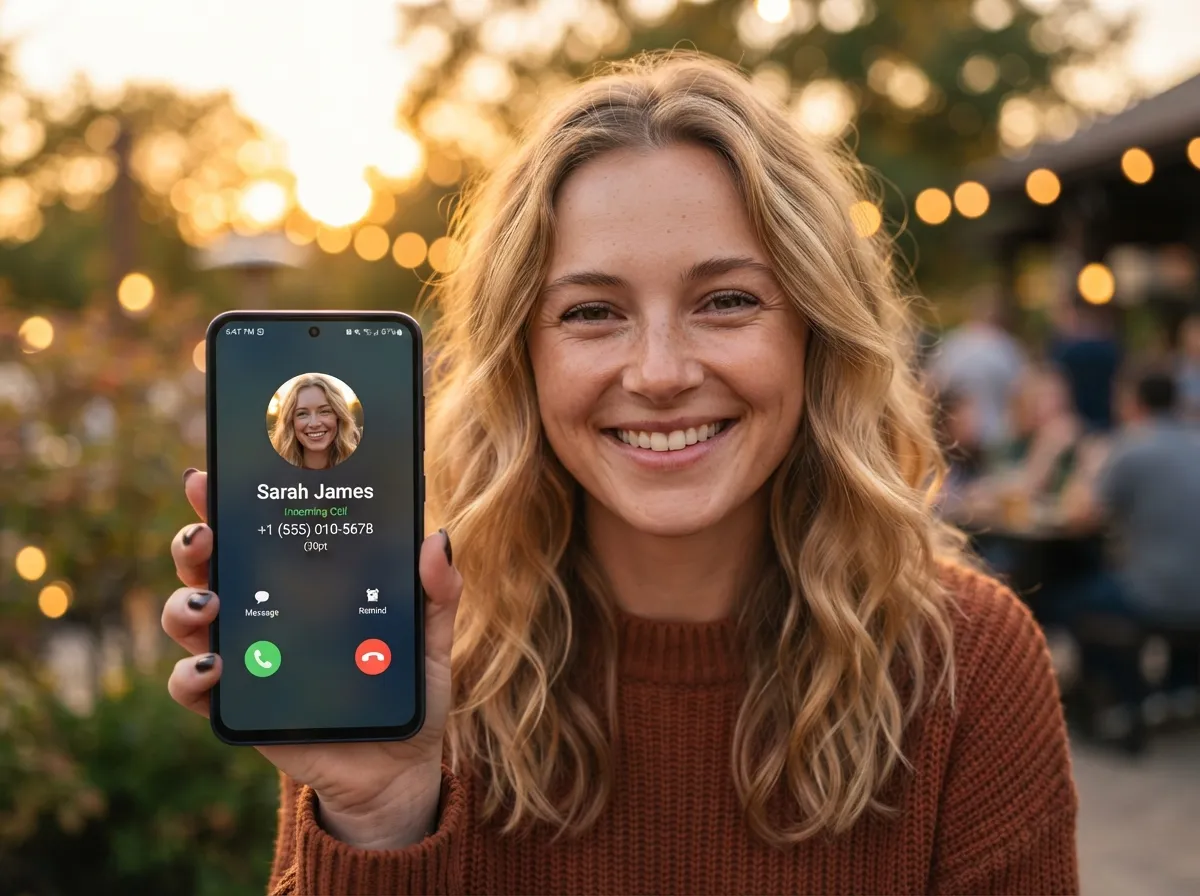 Soft bokeh portrait wallpaper