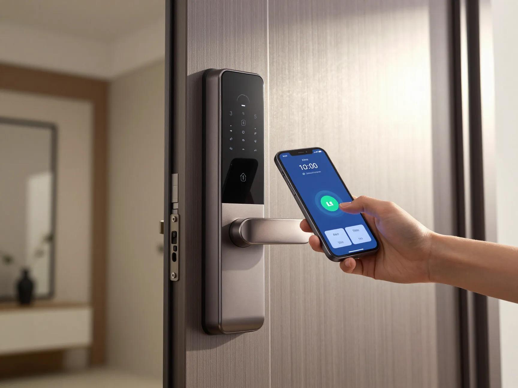 Upgrade entry points with uwb smart locks and the aliro standard