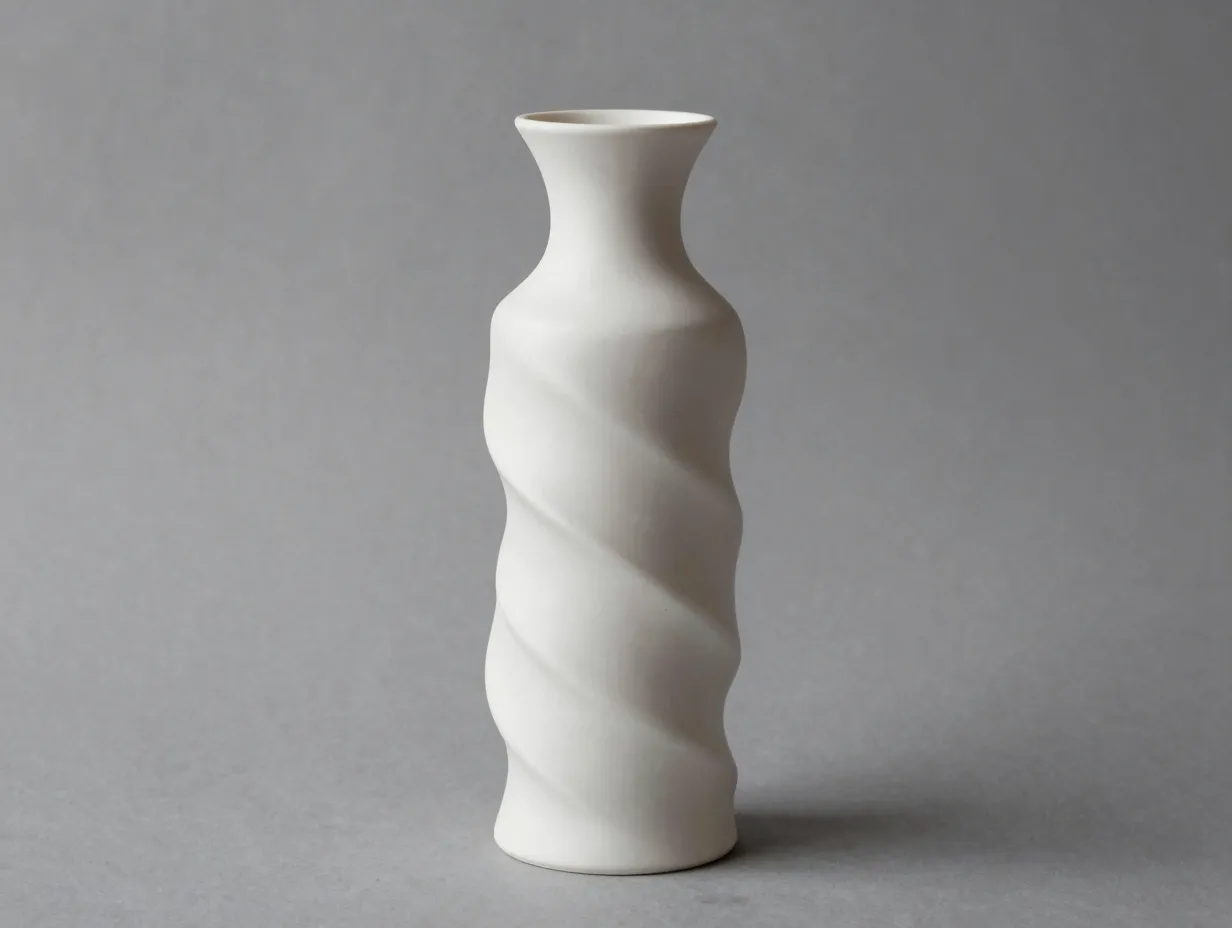 Abstract sculptural vase