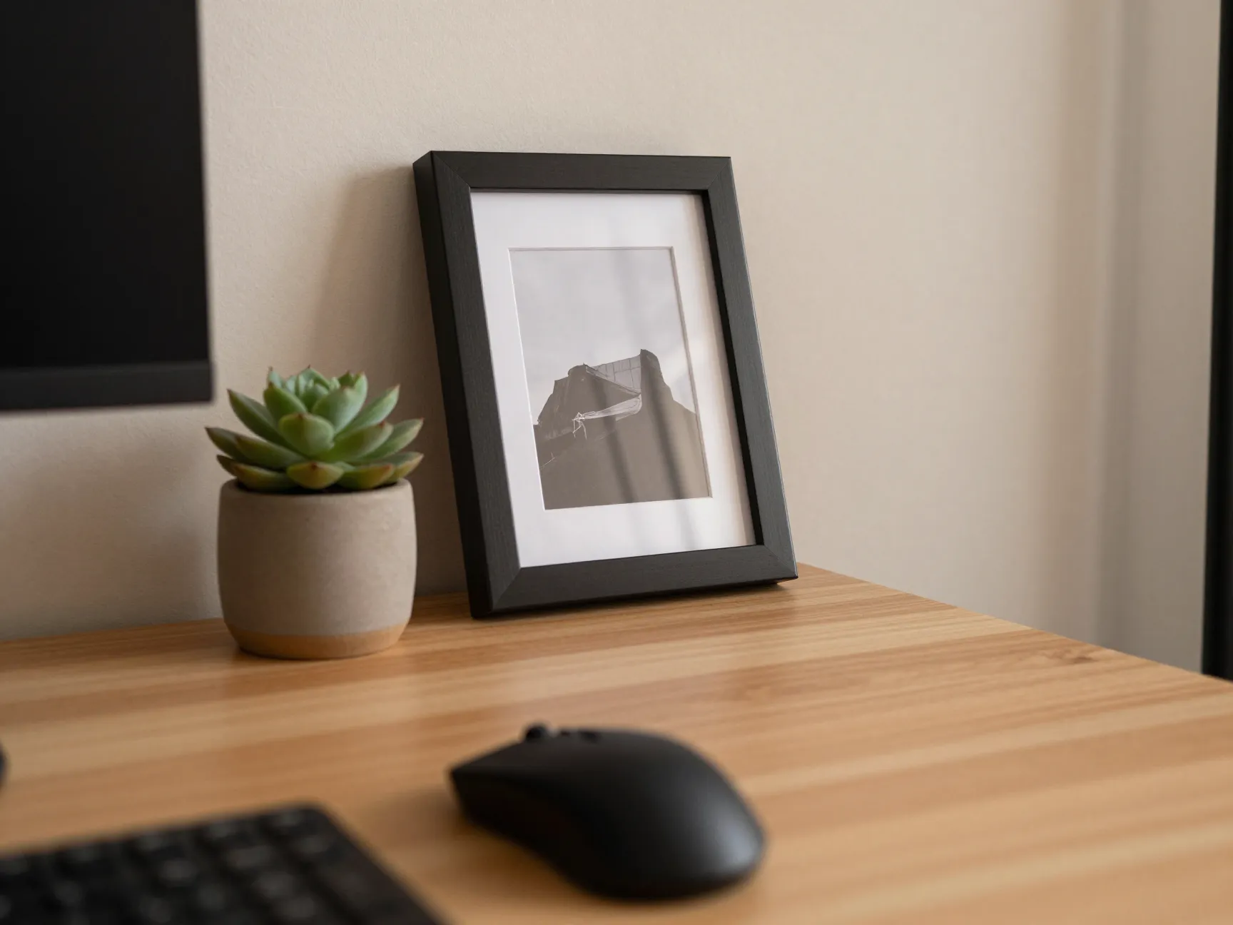 Curate decor and personal touches with restraint