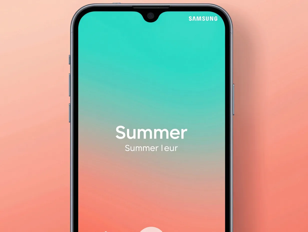 Warm seasonal gradient