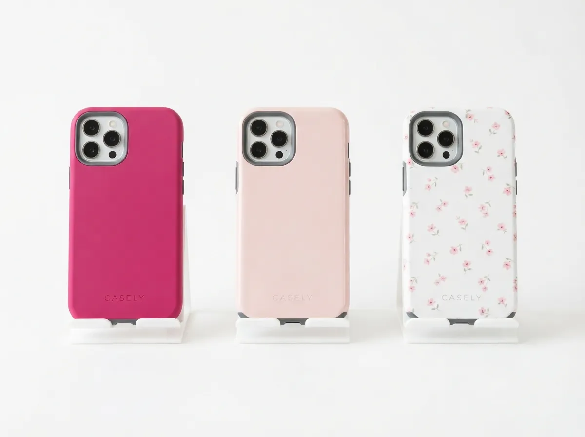 Casely bold and classic pink lines