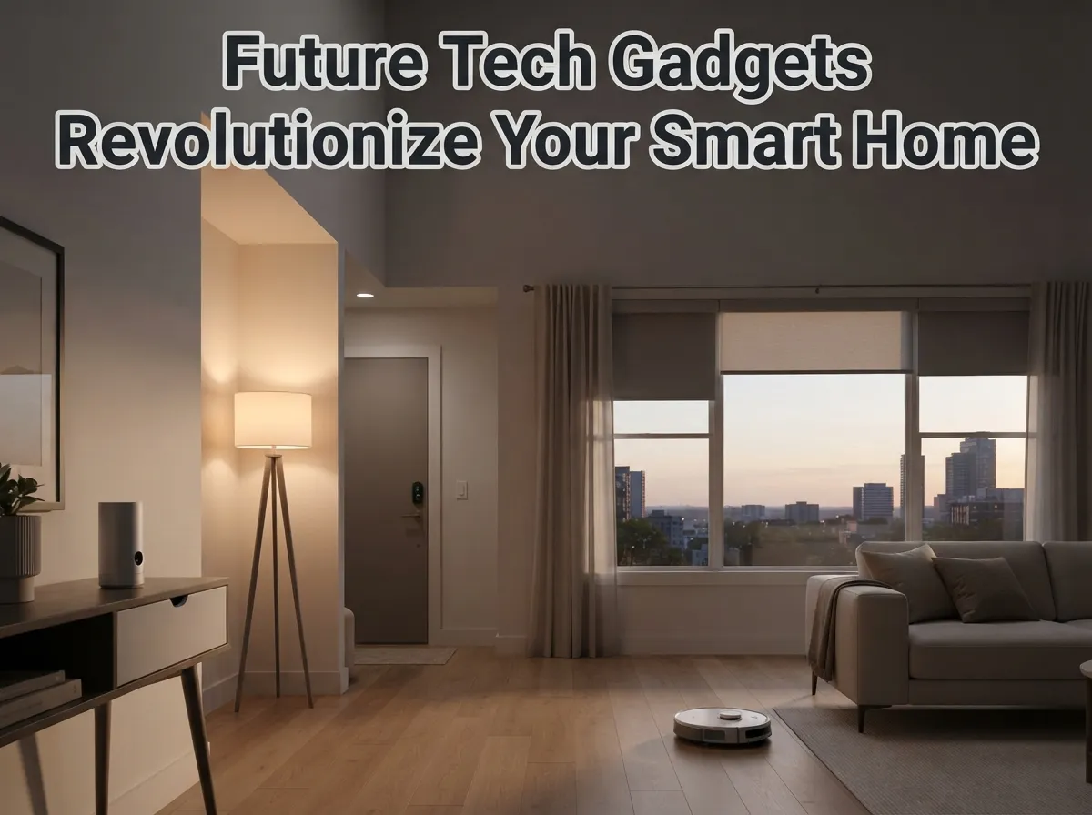 Future tech gadgets revolutionize your smart home