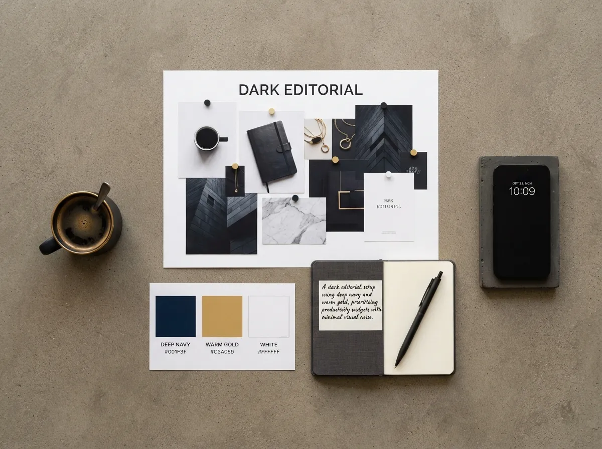 1 define your theme and color system