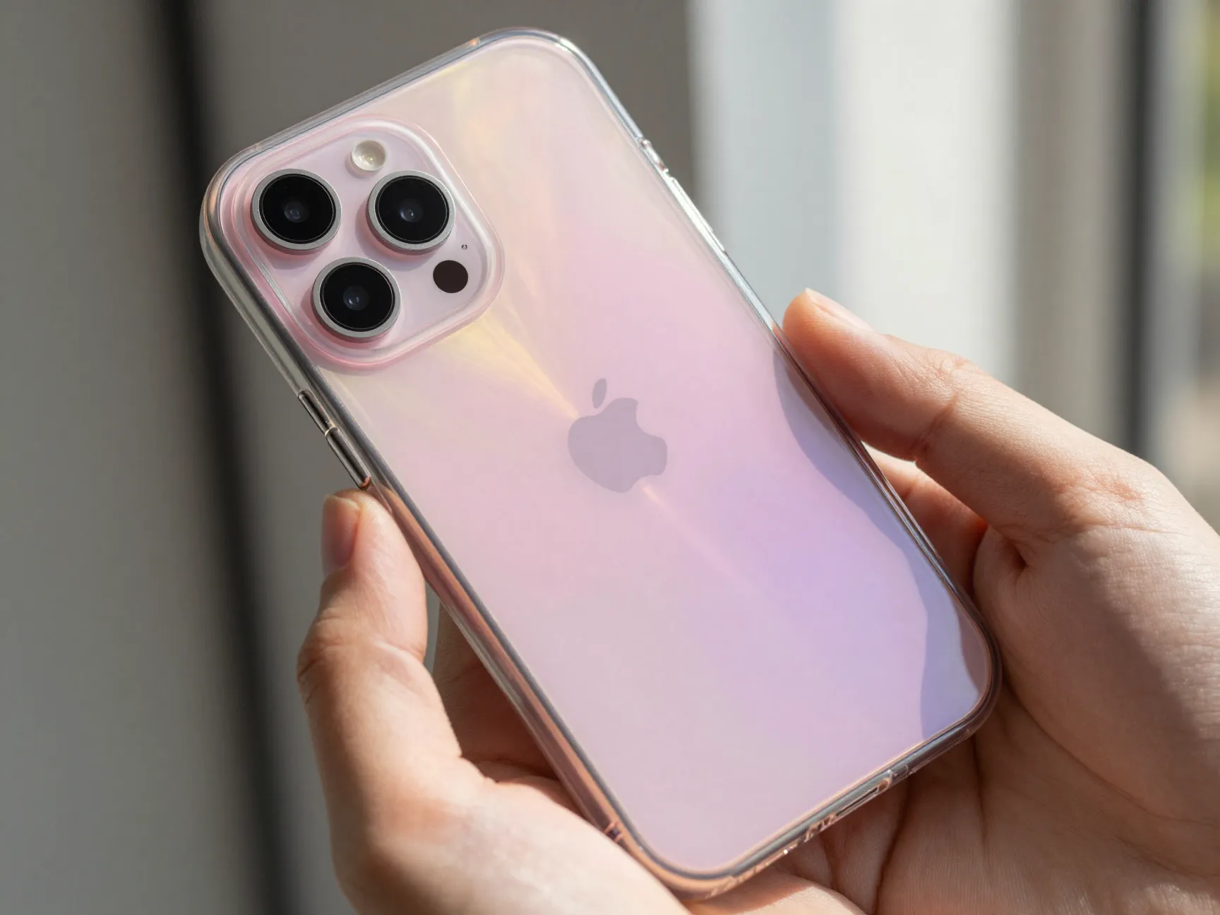 Case mate soap bubble iridescent pink clear