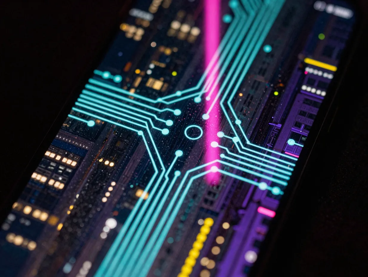 Neon cyberpunk