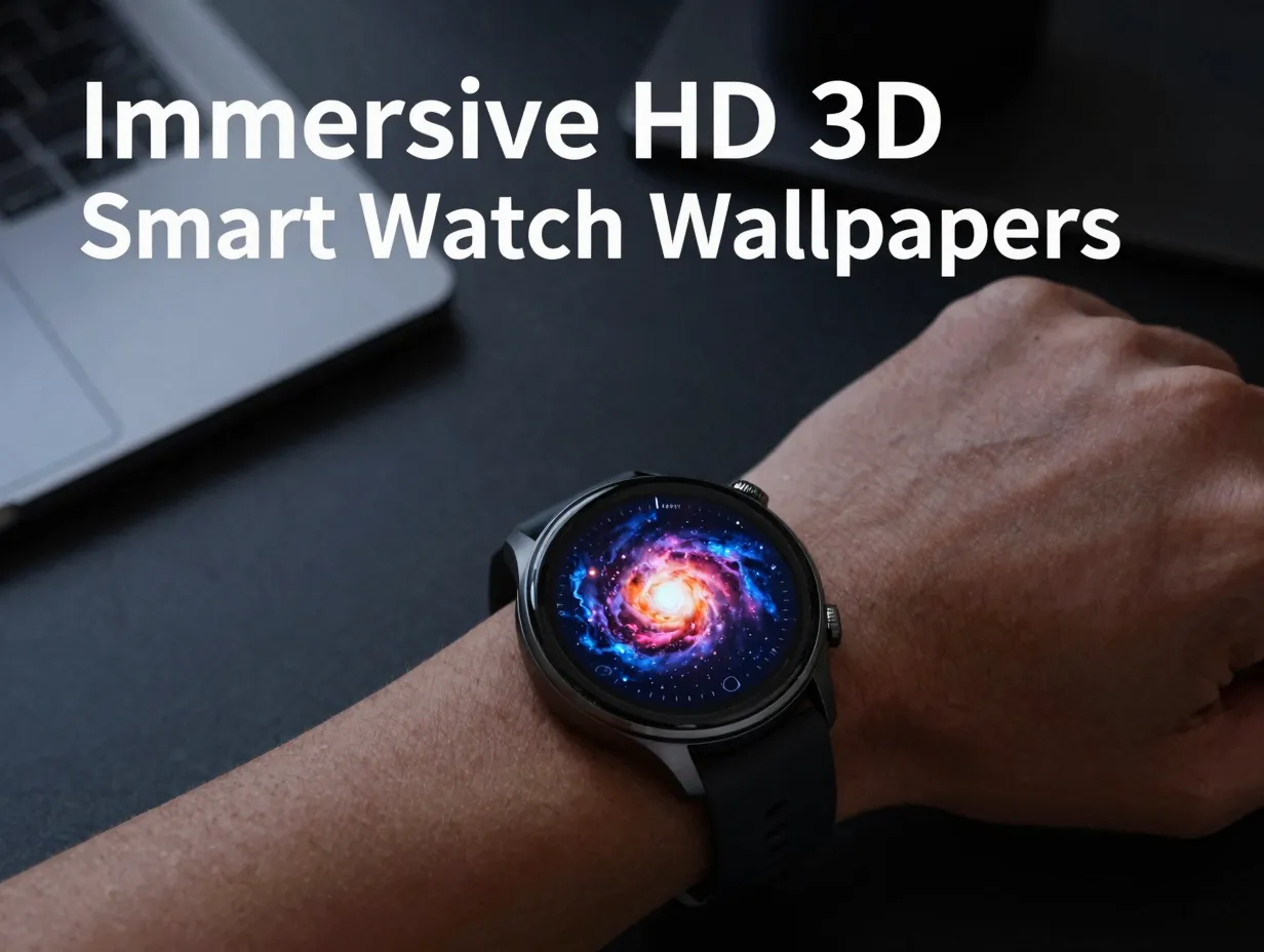 Immersive hd 3d smart watch wallpapers