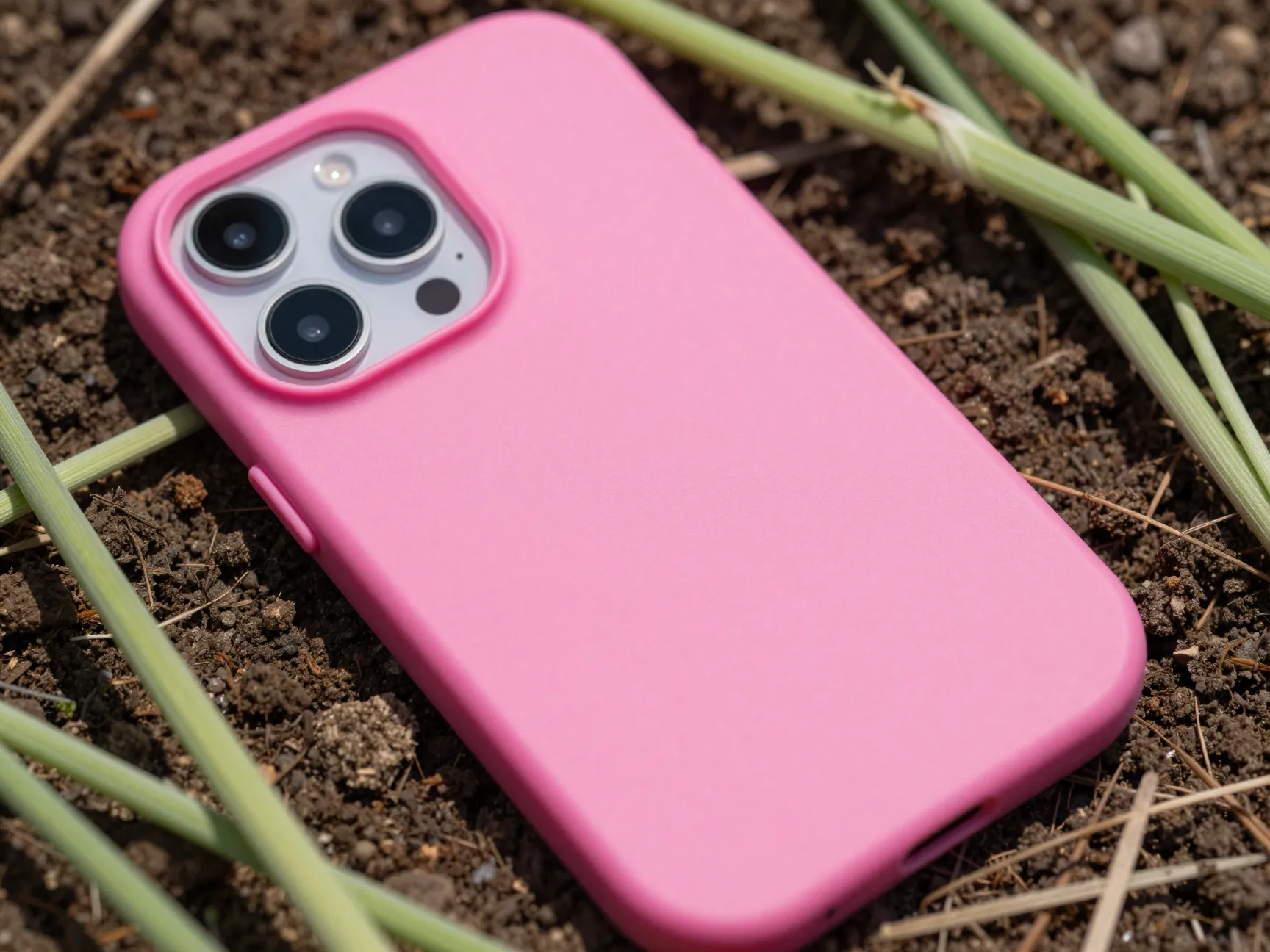Bubblegum pink eco friendly case
