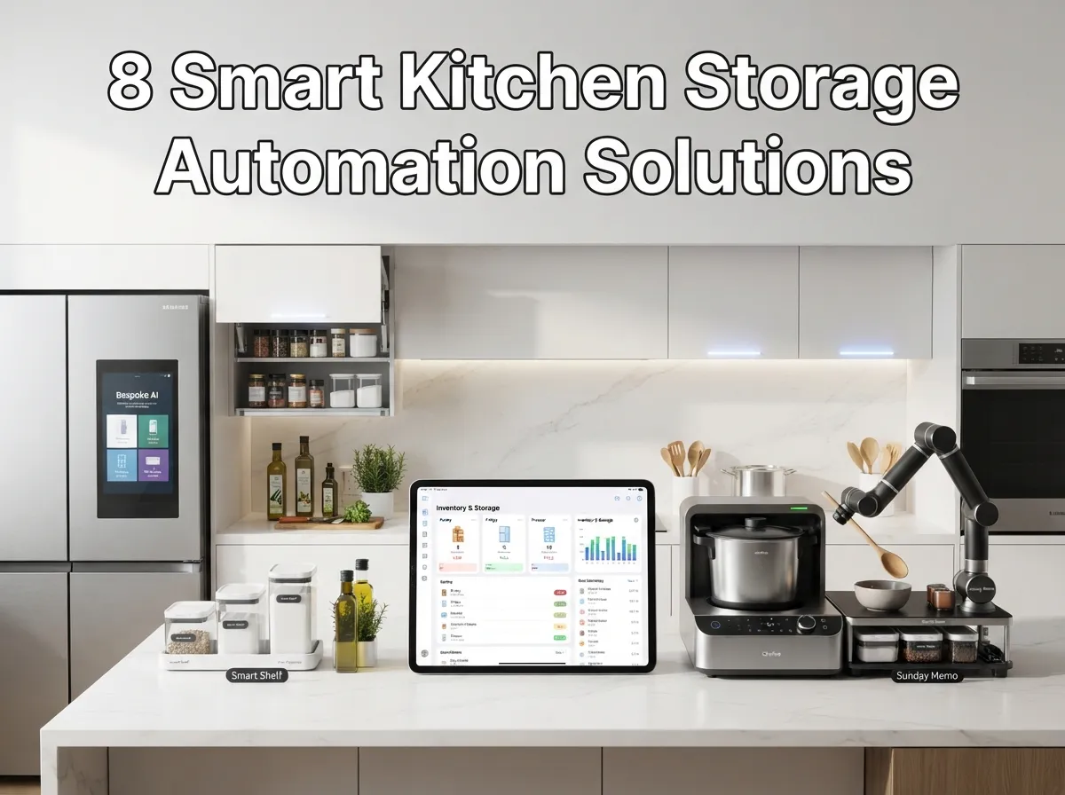 8 smart kitchen storage automation solutions