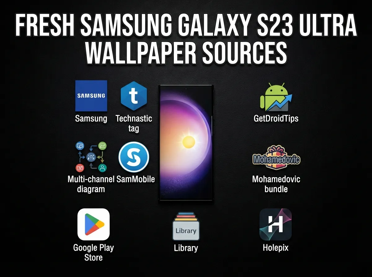 Fresh samsung galaxy s23 ultra wallpaper sources