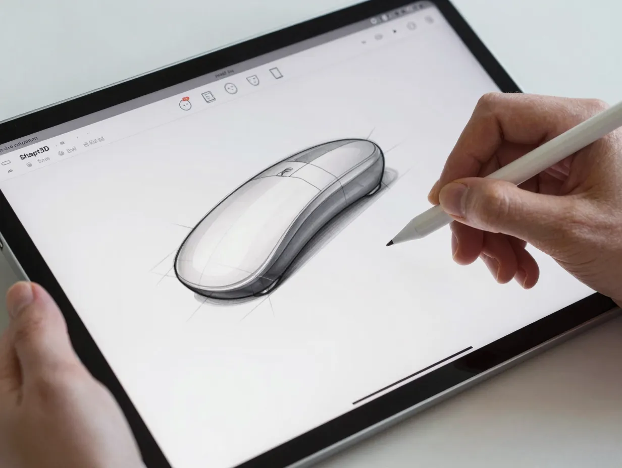Shapr3d for fast sketch driven solid modeling