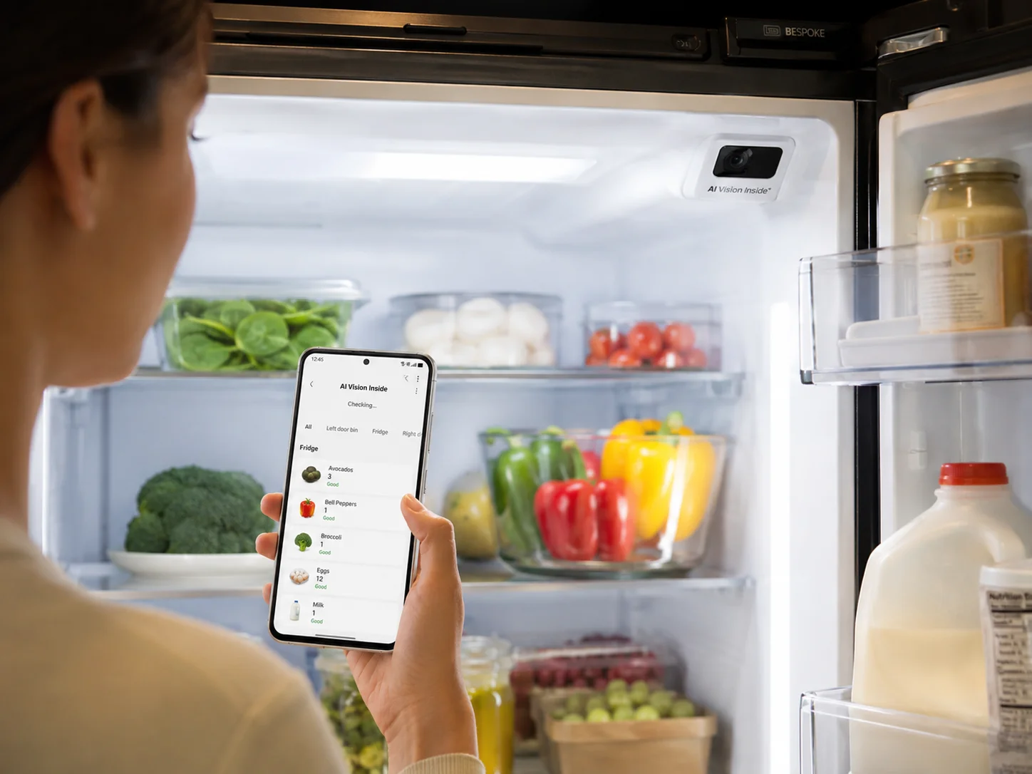 Ai powered refrigerator inventory management