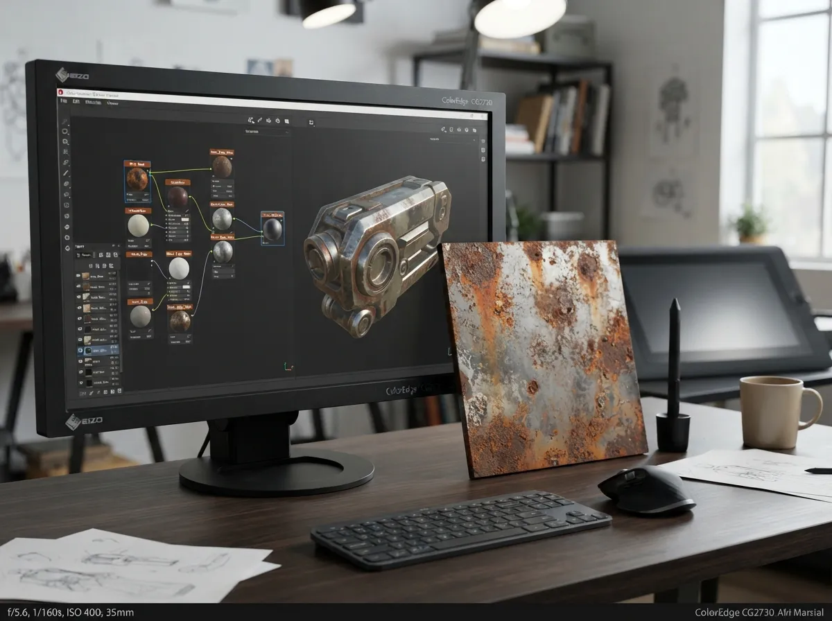 Adobe substance 3d for industry standard texturing and materials