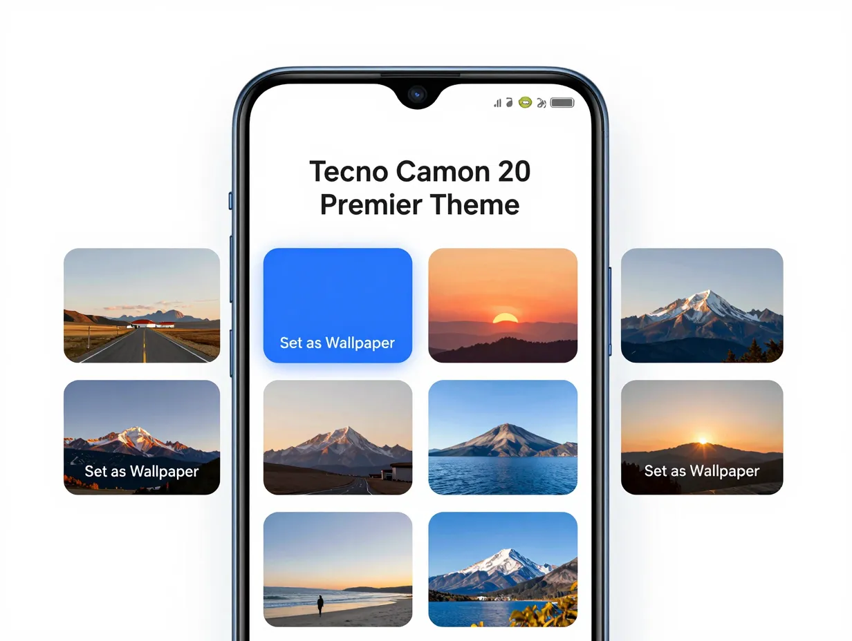 Curated hd theme packs from official apps