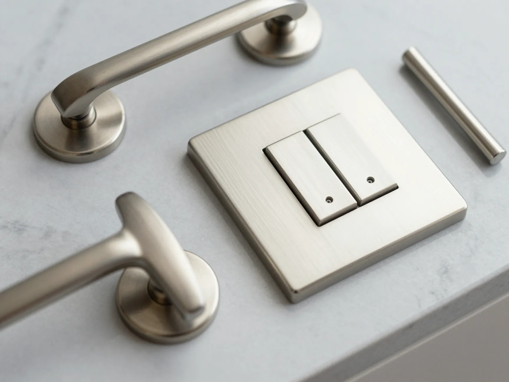 2 treat hardware as a finish material