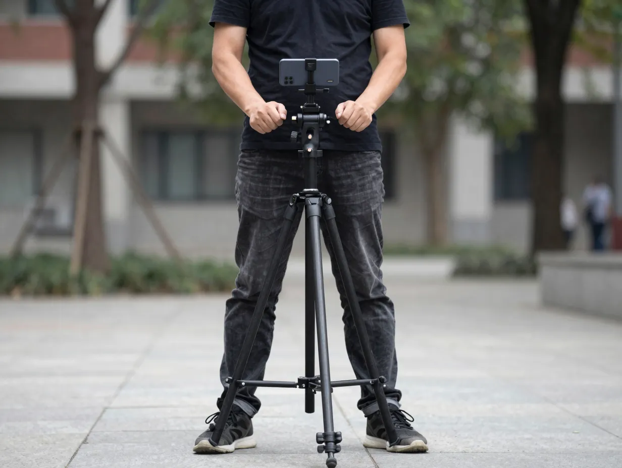 Stabilize the shot for smooth professional people video
