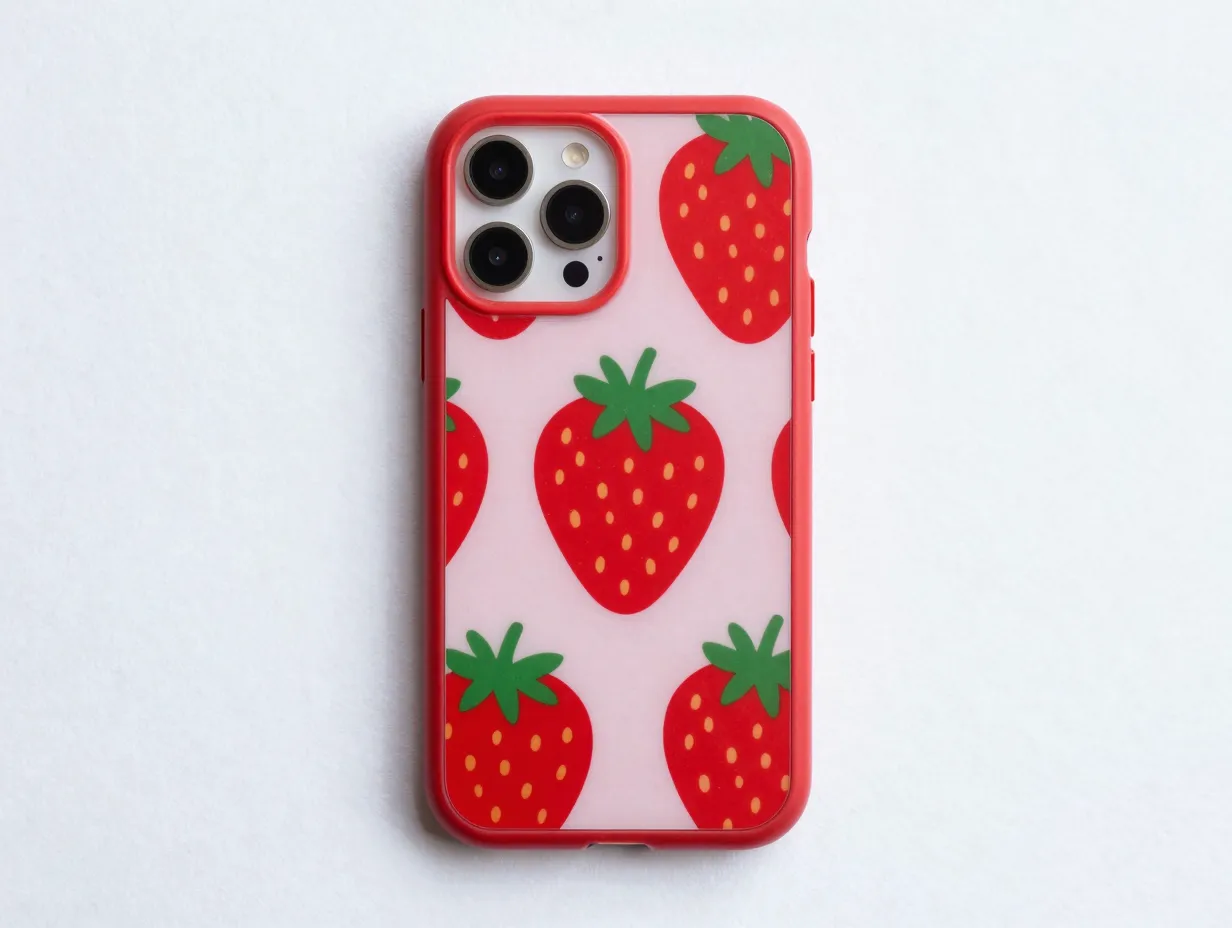 Casely bold red graphic case