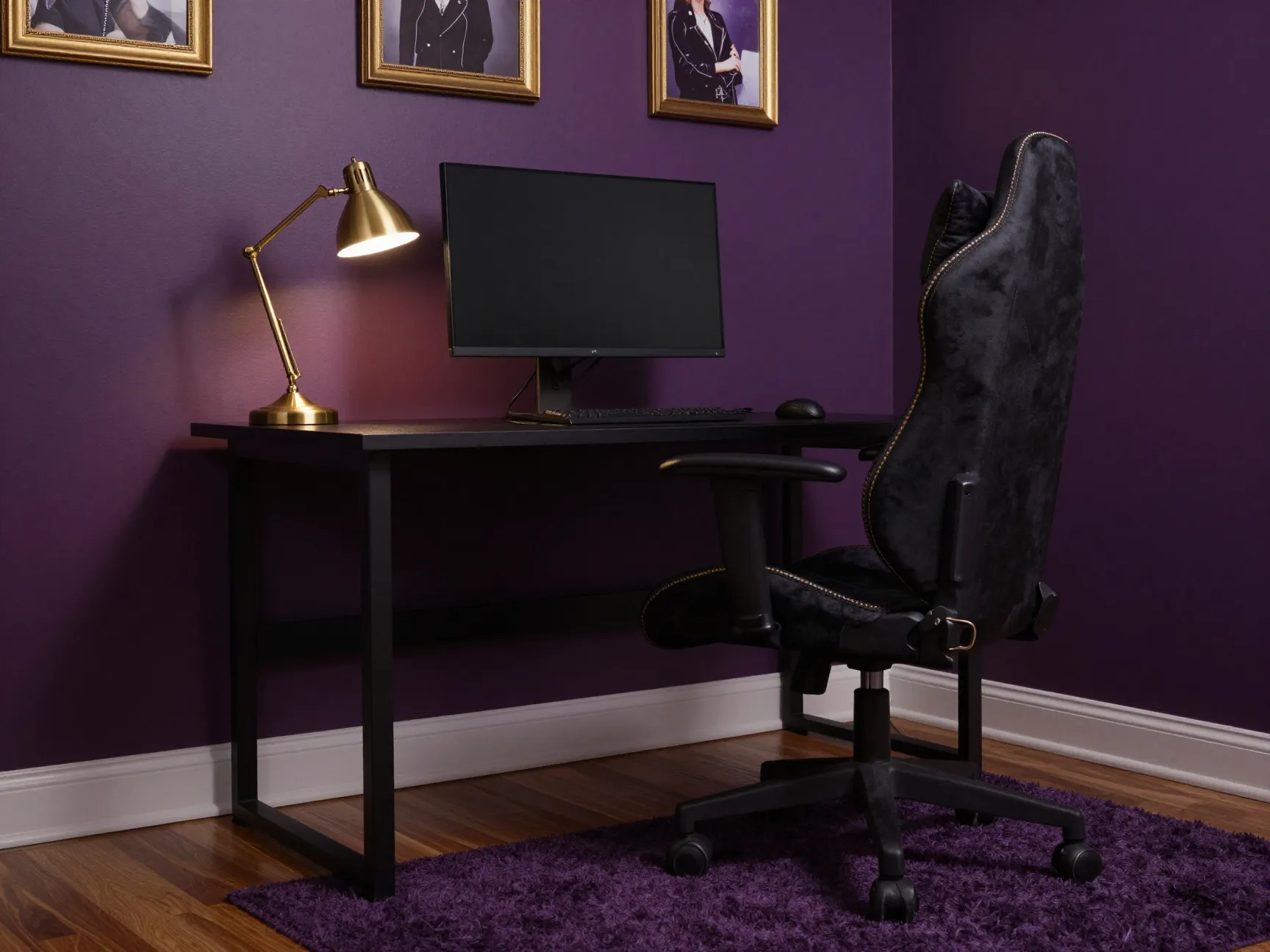 Royal velvet deep purple theme