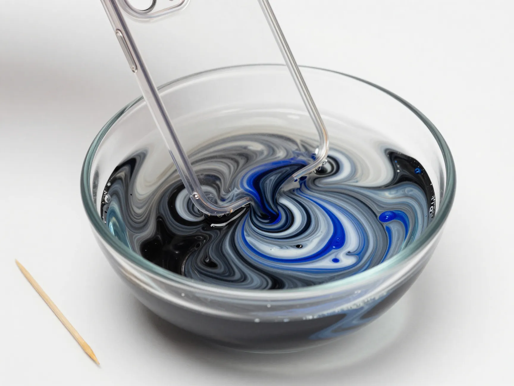 Nail polish marble case