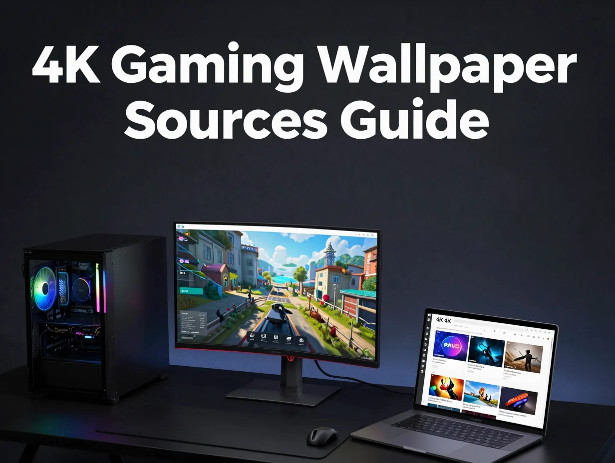 4k gaming wallpaper sources guide