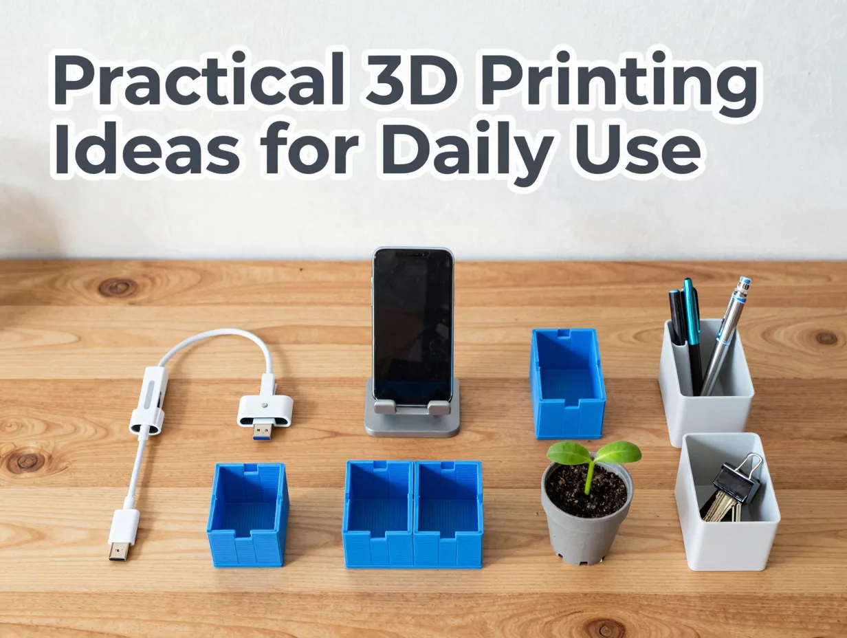Practical 3d printing ideas for daily use