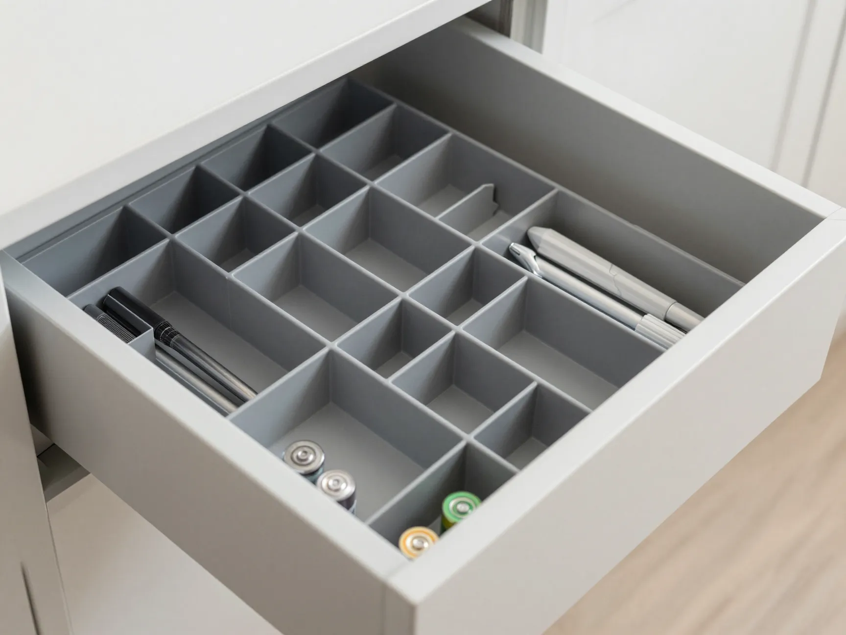 3 custom drawer dividers and storage organizers