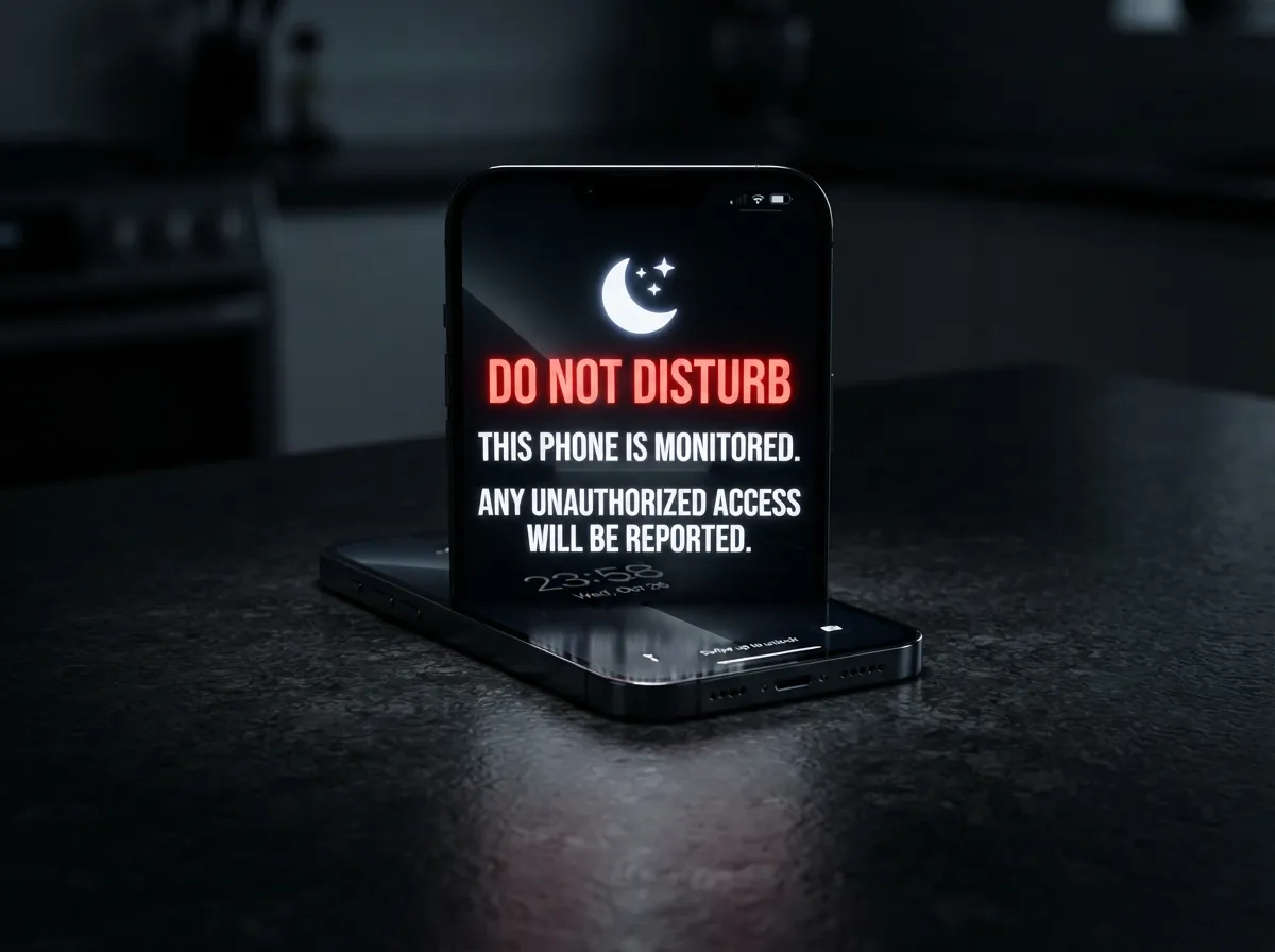 The youre being watched do not disturb narrative