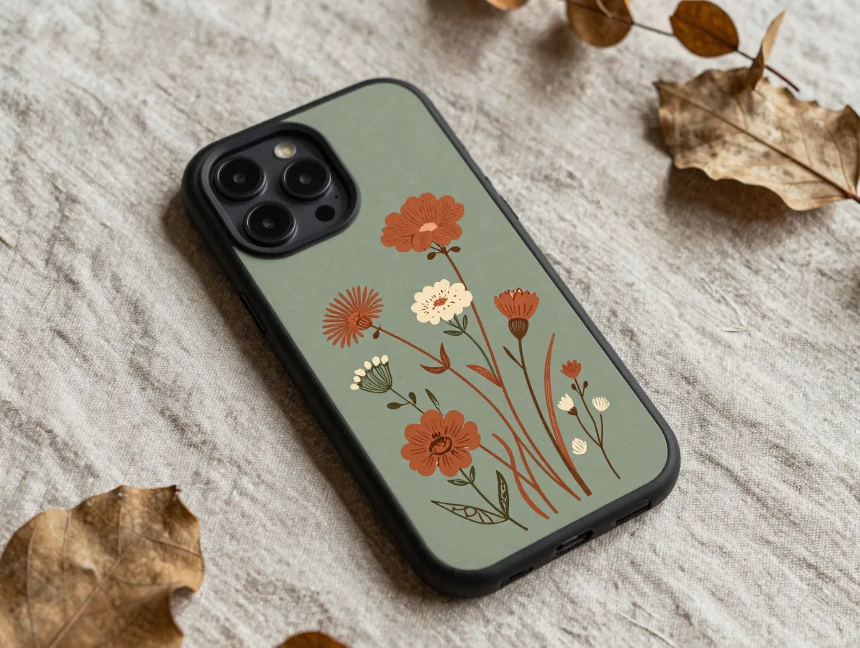 Botanical and nature inspired cases