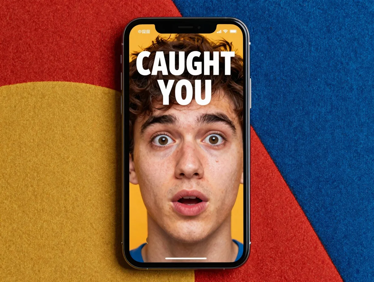 The funny personalized warning wallpaper