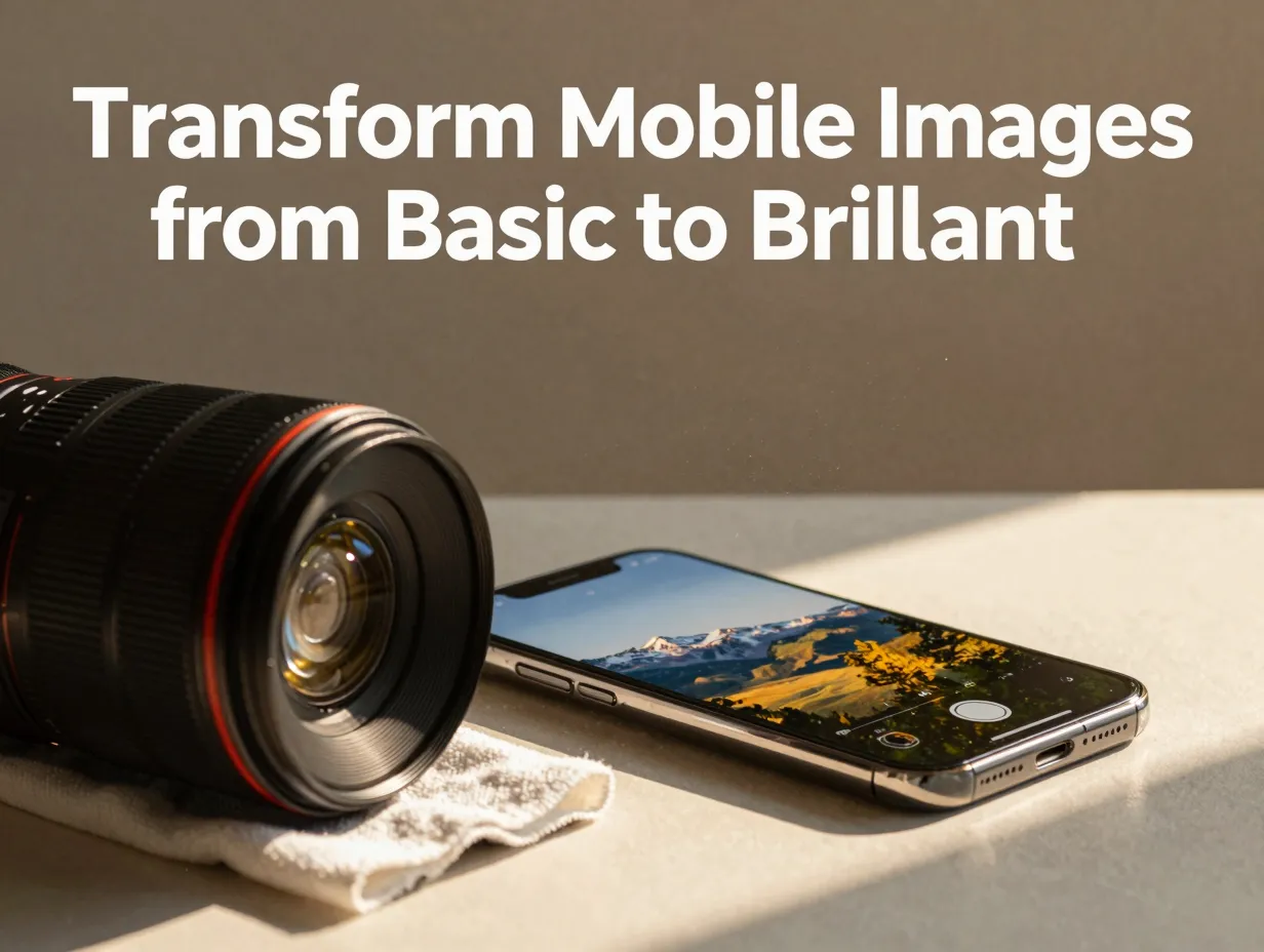 Transform mobile images from basic to brilliant