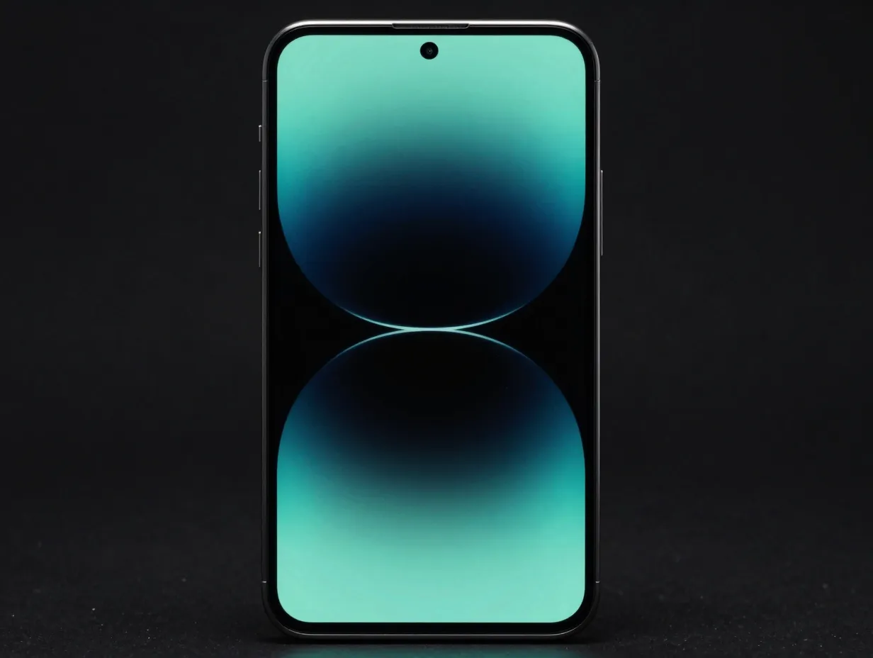 Rounded frame edge glow