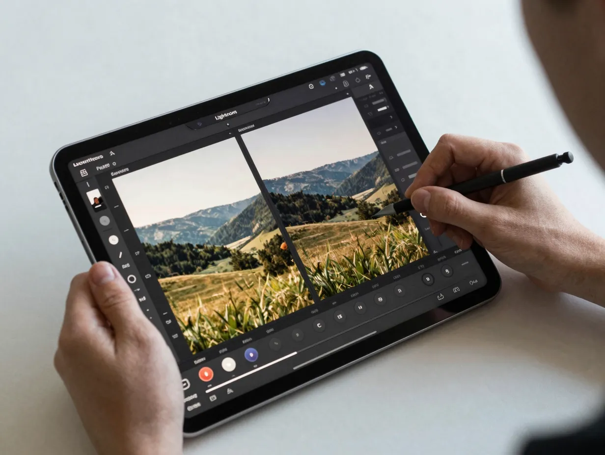 Edit systematically from capture to polished final image