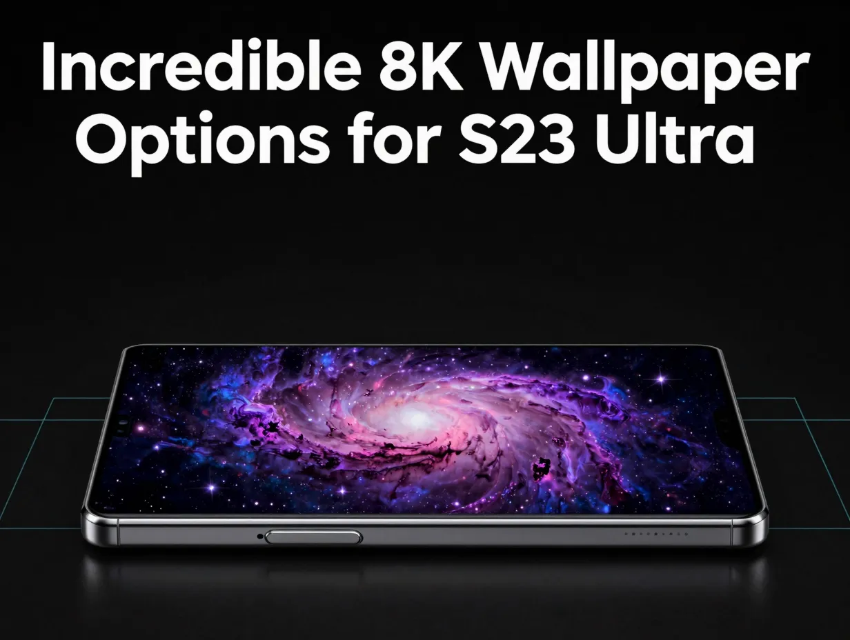 Incredible 8k wallpaper options for s23 ultra