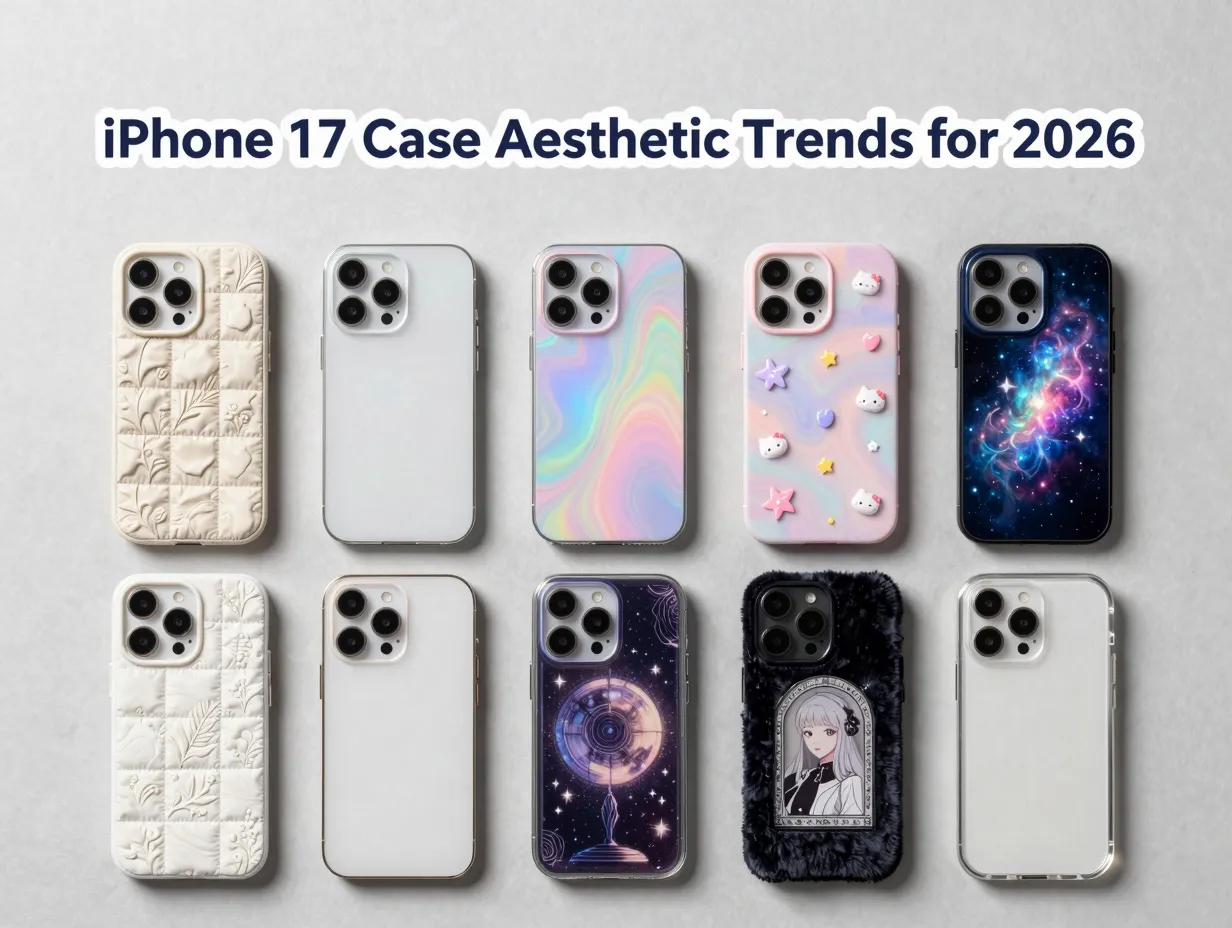 Iphone 17 case aesthetic trends for 2026