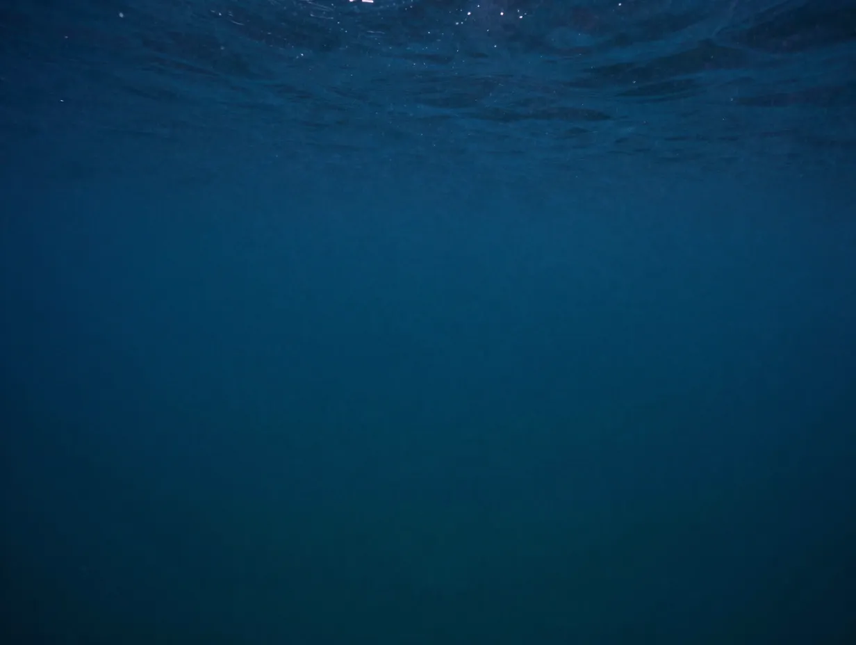 Deep ocean blue gradient