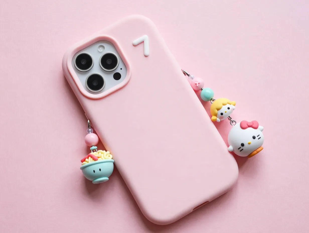 Kawaii charms and snack core
