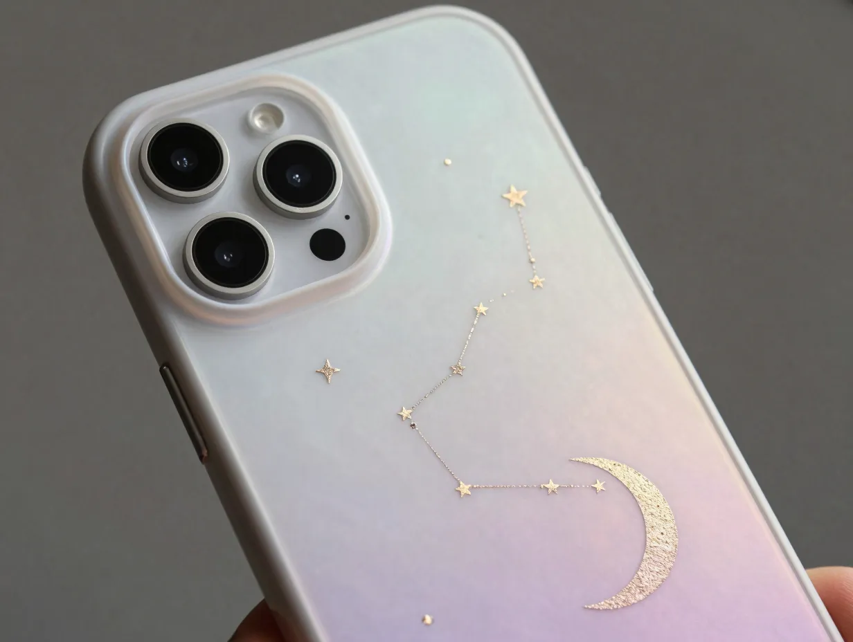 Celestial whimsy and ethereal aura finishes