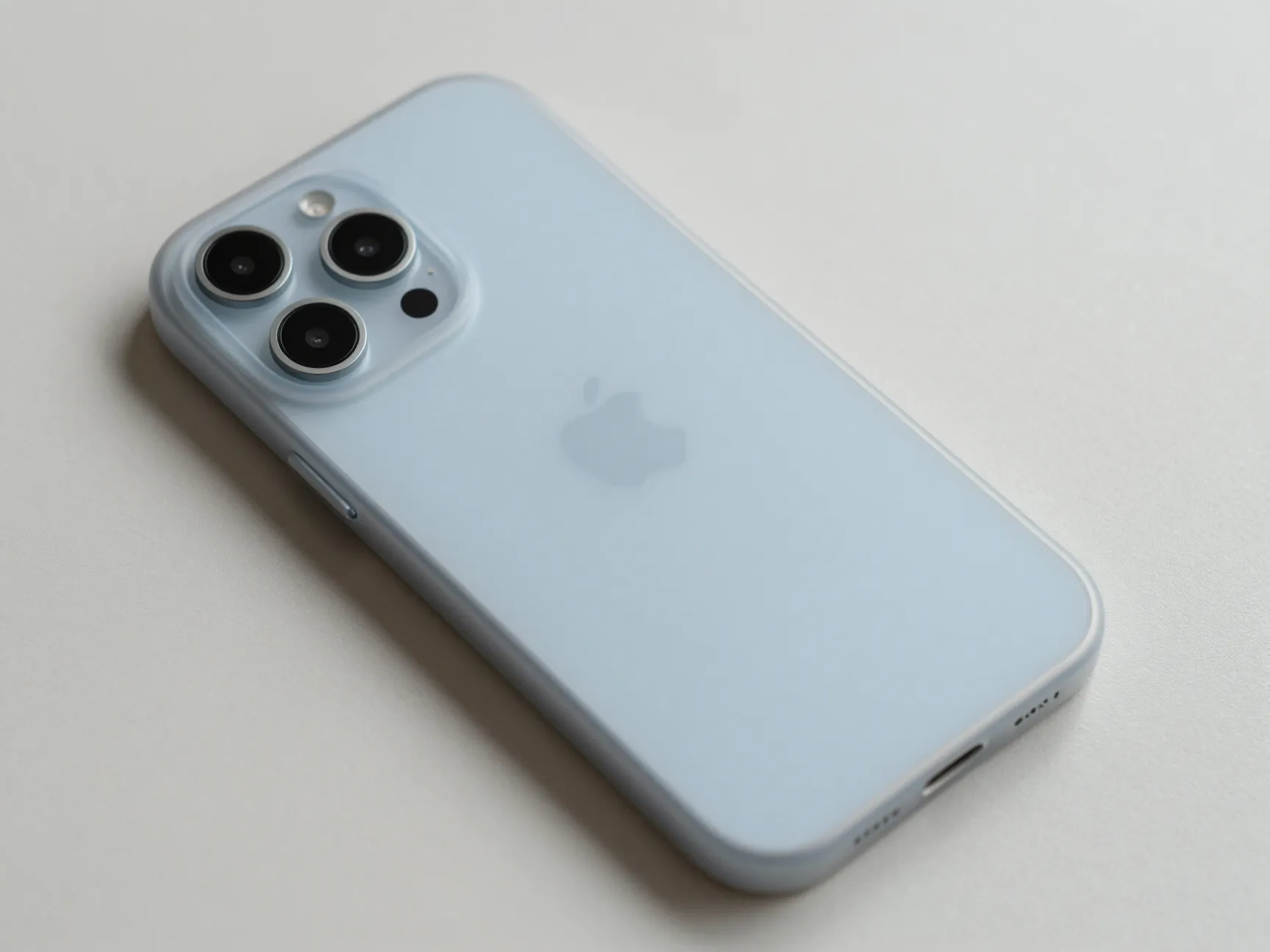 Frosted matte polycarbonate shell