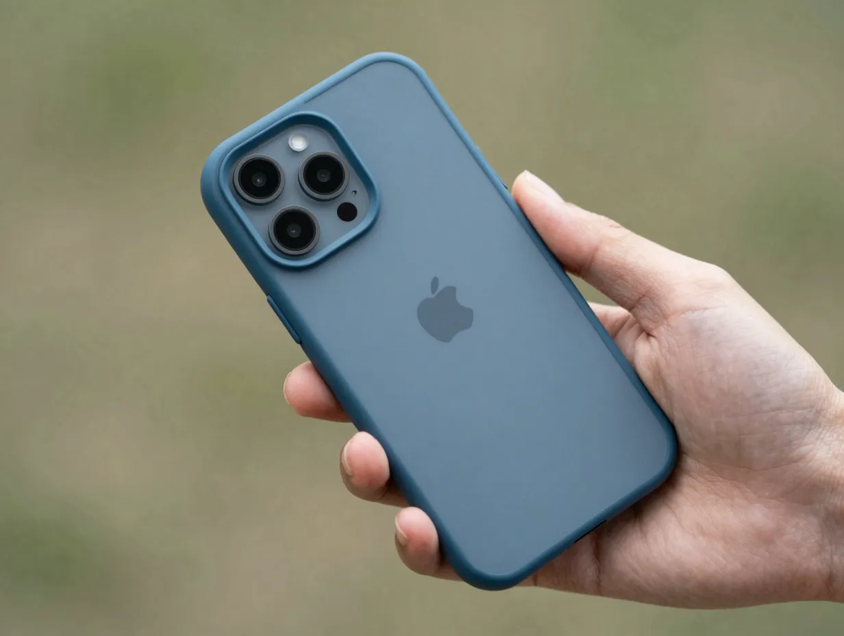 Nomad sport case with magsafe for iphone 13 in blue