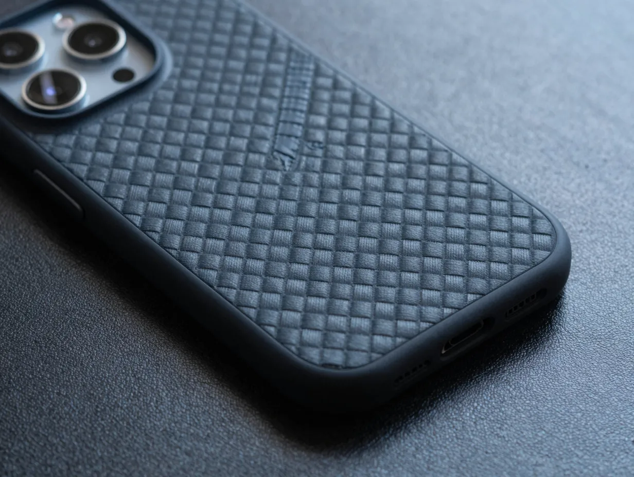 Slim aramid fiber case