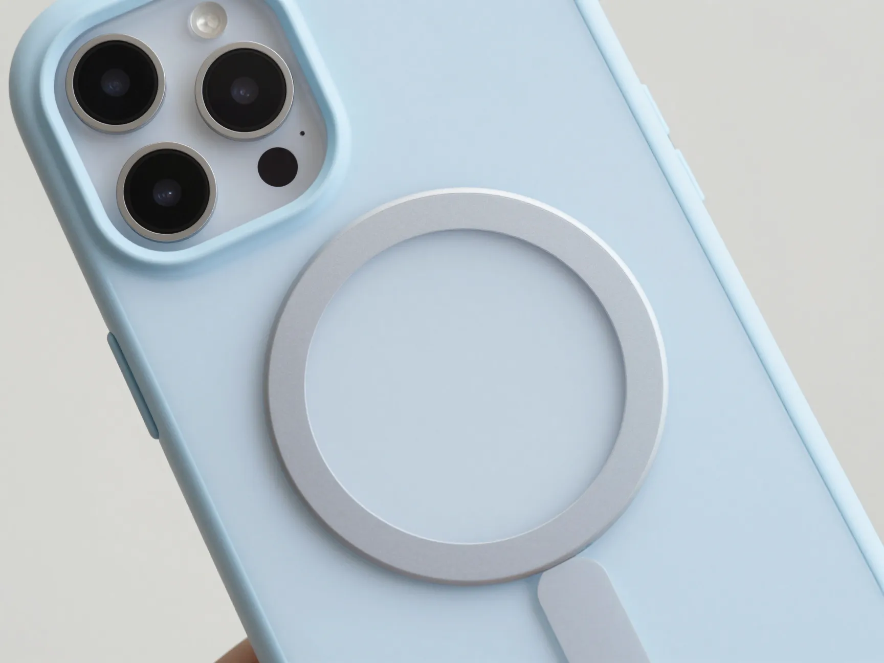 Miracase magnetic series light blue iphone 13 case
