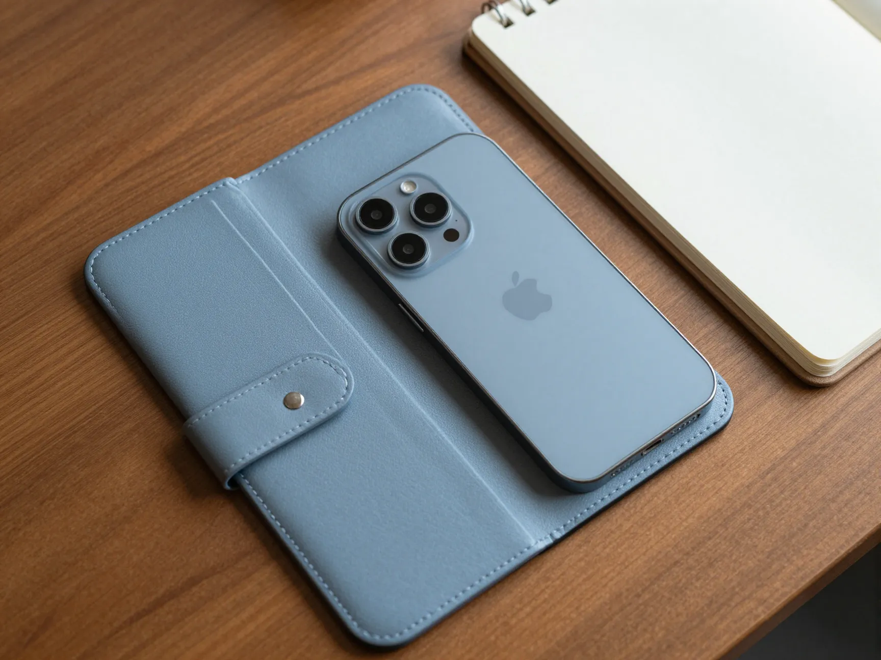 Vegan leather folio case