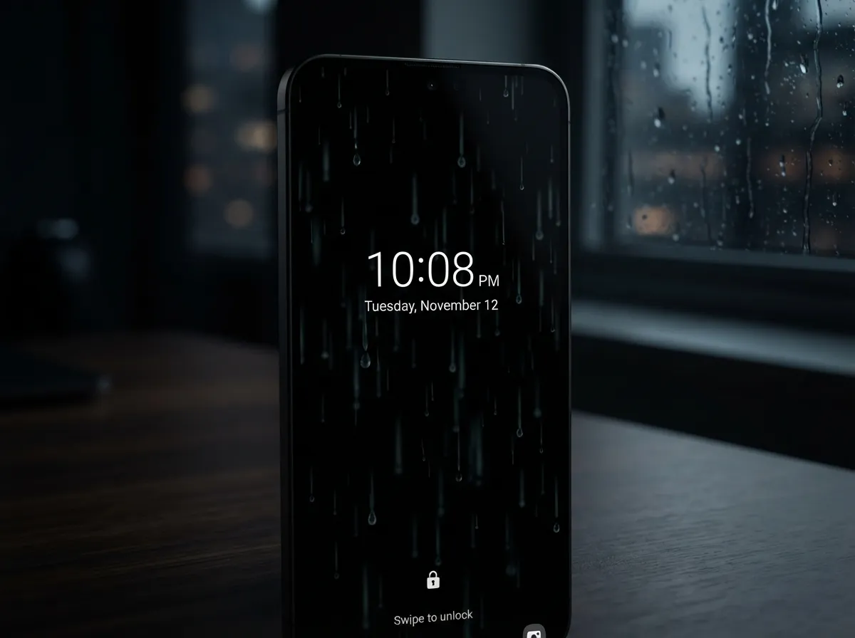 Dynamic weather lock screen one ui 85 feature