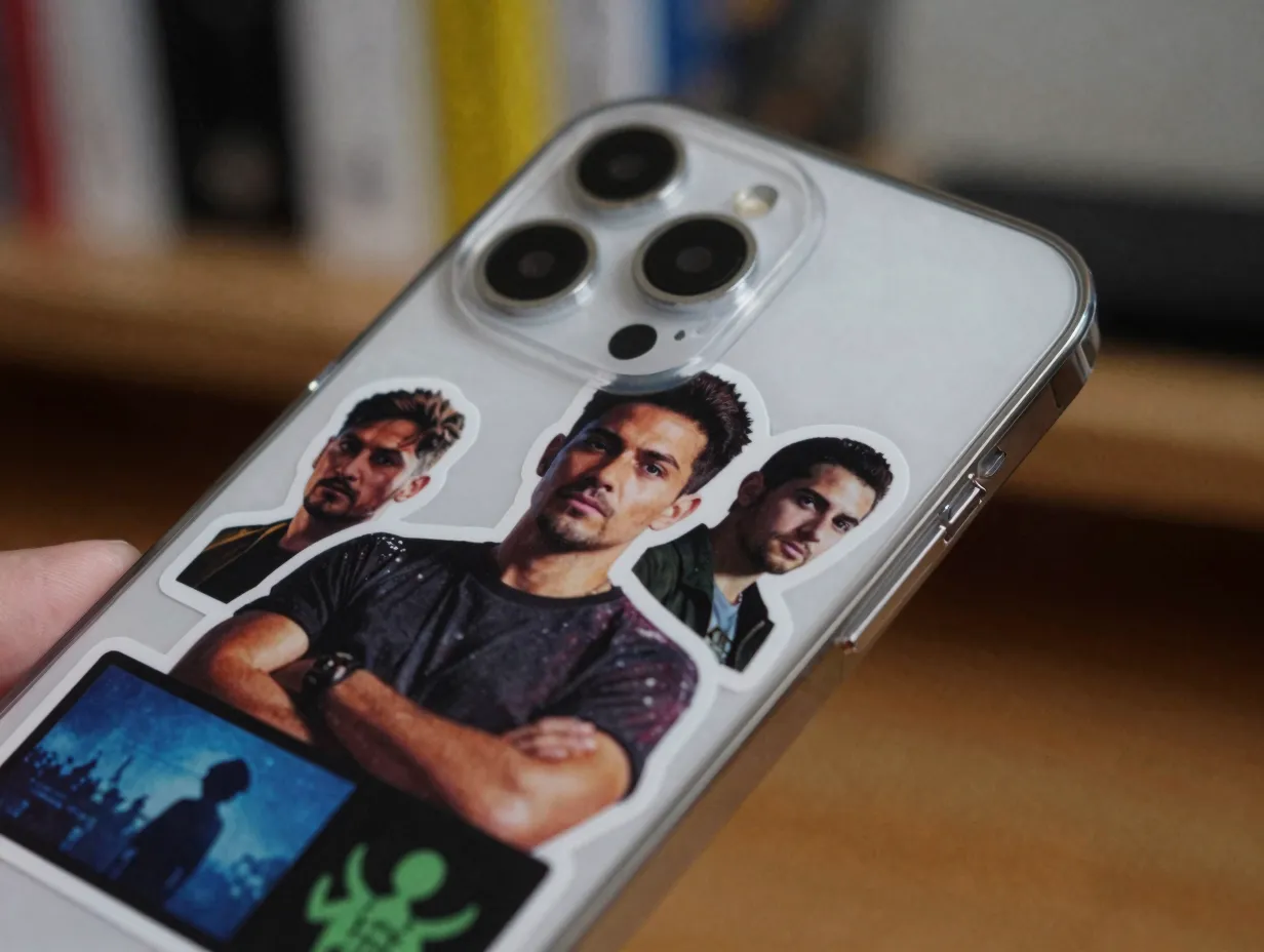 8 pop culture and fan art stickers