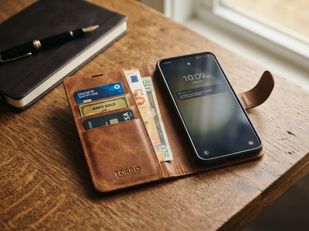 Torro premium genuine leather wallet case best wallet and leather case