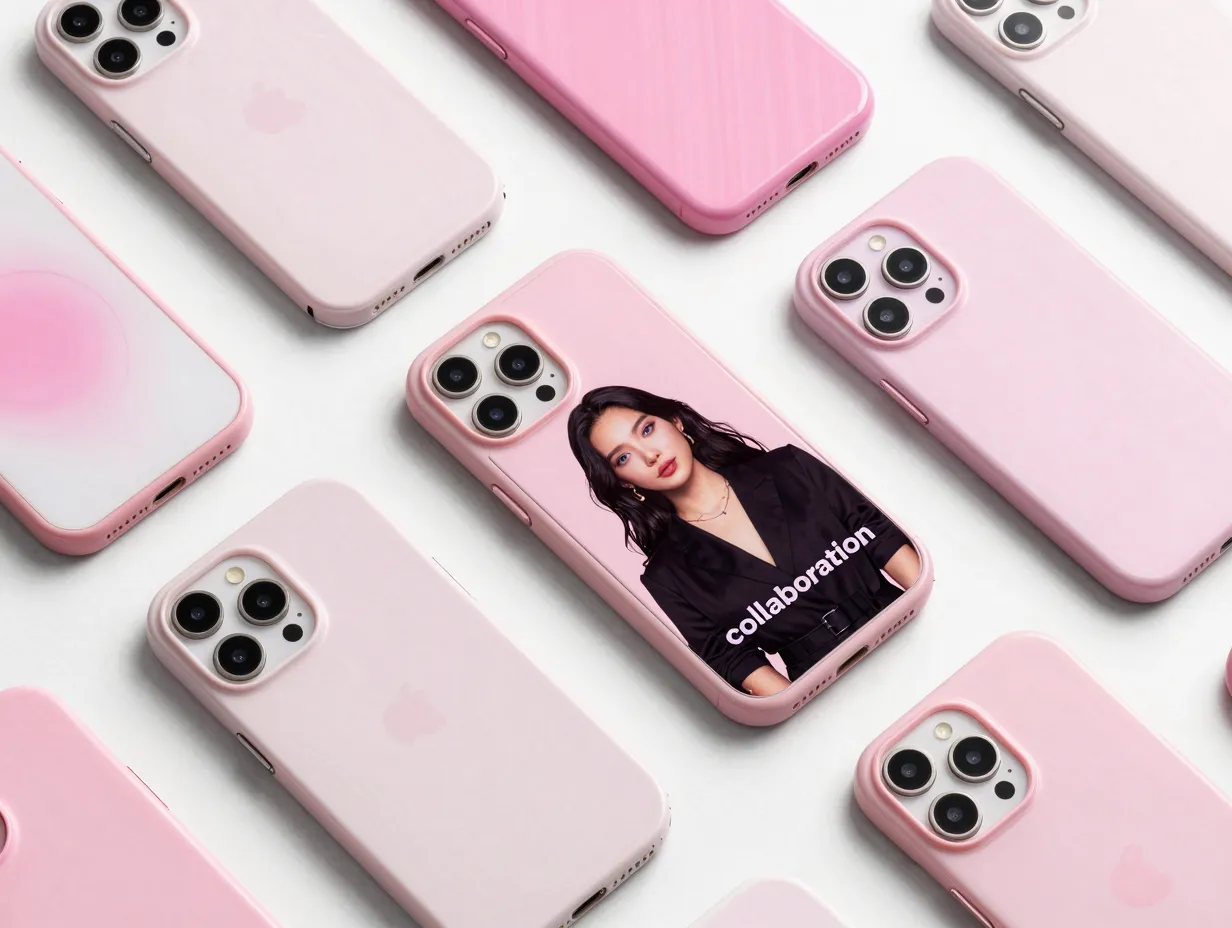 Wildflower pink collaboration and trendy print cases