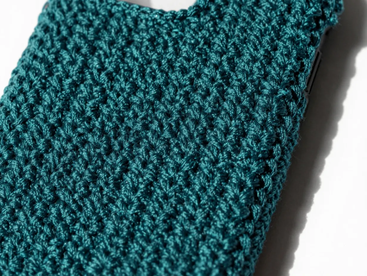 The bobble stitch textured cover