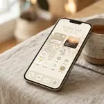 6 Inspiring Ideas for a Cohesive Phone Aesthetic Layout