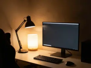 Read more about the article 6 Cozy Gaming Desk Setup Essentials For Long, Comfortable Sessions
